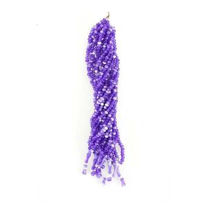 Chapelet en moissanite de qualité supérieure 8 mm 99 LU avec pompon de perles Produit 140,00 - Product Image 5