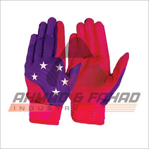 Gants de frappeur de baseball professionnels à impression personnalisée Meilleure vente de gants de frappeur de baseball en cuir à couleurs et motifs personnalisés - Product Image 2