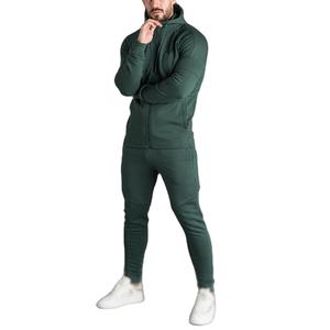 2025 ensembles de jogging en tricot de coton de qualité supérieure survêtements de marque privée en polaire technique légère avec logo personnalisé pour hommes, meilleur fournisseur - Product Image 2