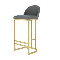 Golden Finished Frame Modern Design Bar Chair with Strong & Eco-Friendly Features for Commercial Use in Hotels and Restaurants - Product Image 2