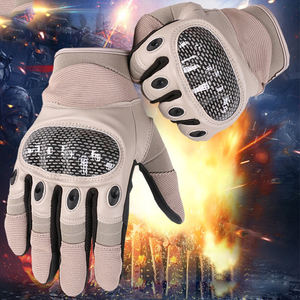 Gants de course unisexes de haute qualité gants de course de moto en cuir personnalisés pour l'hiver pour le cyclisme et le motocross - Product Image 6