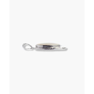 Colgante de Perlas de Cristal Chapado en Rodio Hecho a Mano - Joyería Religiosa de Animales y Números en Oro Rosa - Product Image 4