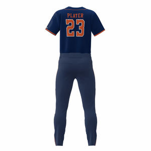 Vêtements de sport légers et personnalisés avec logo pour hommes, uniforme de baseball coupe régulière, taille plus pour l'entraînement disponible à la vente - Product Image 6