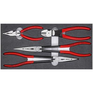 For Knipex <b>Set</b> of 4 <b>Pliers</b> in Foam Tray - Product Image 1