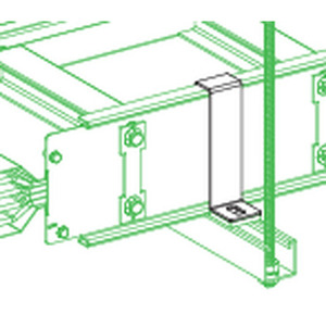 Pour SCHNEIDER ELECTRIC KTB0000ZA8 CANALIS KT FLAT WISE FIXING GRIP - Product Image 1