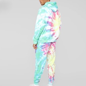 Conjunto Deportivo Tie Dye para Hombre, Material Duradero, Impreso, Transpirable, de Secado Rápido, Ligero, Hecho a Medida, Antiarrugas, Alta Calidad, Venta al Por Mayor - Product Image 5