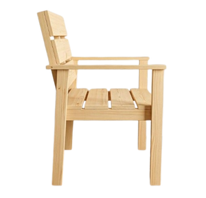 Muebles de Jardín Java Furni Craft de Madera Natural Modelo 02 - Diseño Moderno Minimalista, Madera Resistente para Salas de Estar y Terrazas - Product Image 3