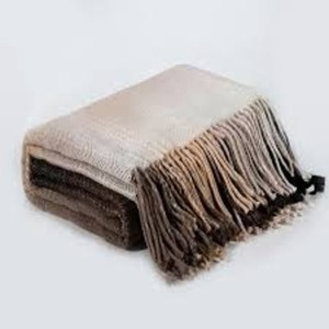 <b>Super</b> <b>Soft</b> Fringes Herringbone Emboss 100% Acrylic Woven Blankets Cozy Weave <b>Throw</b> Blanket for Adults Supplier In India By hi - Product Image 4