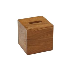 Haute qualité personnalisable bois ABS porte-serviettes forme carrée boîte à mouchoirs pour mariage salle à manger luxe réception à domicile fabriqué à la main - Product Image 2