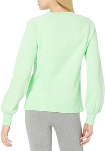 Most Selling Blank Women's Classic Slim Fit Sports Sweatshirt with Cotton High Quality Crewneck Streetwear Wholesale Sweatshirts - Product Image 2