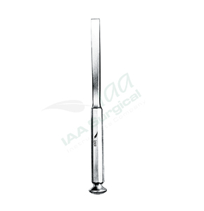 Ostéotome manuel de qualité chirurgicale, ciseau en acier inoxydable, stérilisable, instrument médical, procédures de coupe osseuse orthopédique, CE - Product Image 1