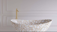Évier en pierre d'agate pour salle de bain, appartement, lavabo rectangulaire en marbre, lavabo à poser sur comptoir, utilisation domestique, décoration intérieure
