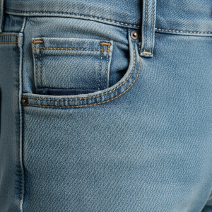 Pantalones Chinos de Lona para Hombre, Corte Slim Fit, Cintura Media, Color Café, Algodón Elástico de Alta Calidad - Product Image 5