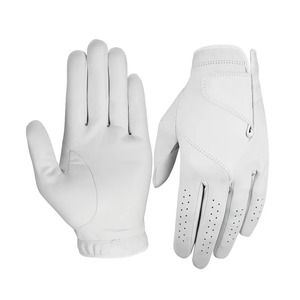 Guante Deportivo de Golf Personalizable Directo de Fábrica, Transpirable, de Cuero Genuino Cabretta, Diseño a Todo Color, Protección UV, Elegante - Product Image 1