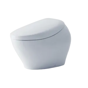 WC TOTO NEOREST NX1 à double chasse 1,0 ou 0,8 GPF avec siège bidet intégré EWATER plus Blanc Coton - Product Image 1