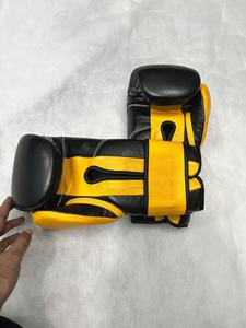 Guantes de boxeo ganadores profesionales gemelos boxeo cuero genuino MMA Muay Thai Sparring kick boxing guantes - Product Image 6