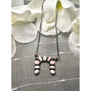 Jacqueline Geometric Multi-Bezel Set Stone <b>Necklace</b> Silver & Sterling Silver - Product Image 1