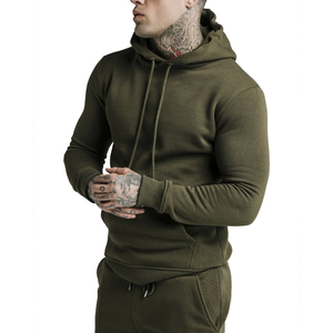 Chándales de manga larga para hombre con estampado de logotipo personalizado de alta calidad Color sólido Recién llegado Suministro directo de fábrica - Product Image 6