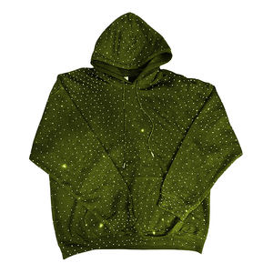 Sudadera de Felpa de Algodón Bordada Personalizada de Alta Calidad, Tejido Grueso, Estilo Vintage Lavado, con Bolsillo Canguro, Ecológica y Transpirable - Product Image 2