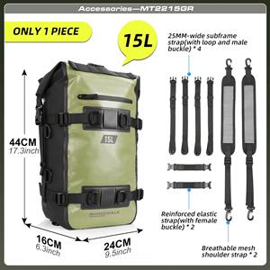 Customized Corduroy Motorcycle <b>Bags</b> Waterproof 20-36L Eco-Friendly Insulated <b>Motorbike</b> Luggage for All Motorcycles OEM ODM - Product Image 3