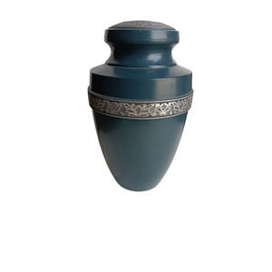 Classic Design Home Decoration Human <b>Ashes</b> Urns Metal With Diamond-Cut Pattern <b>For</b> <b>Ashes</b> Adult Male & Female Cremation Urns - Product Image 2