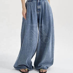 Pantalones holgados de mujer a precio razonable a la venta pantalones holgados de mujer de Color sólido pantalones holgados con múltiples bolsillos - Product Image 1