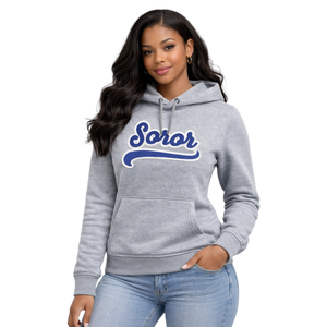 เสื้อฮู้ดสีเทาเหล็ก ลาย Zeta Phi Beta Sorority สำหรับฤดูหนาว ดีไซน์แบบกรีกที่ได้รับแรงบันดาลใจจากผู้ก่อตั้งในปี 1920 ผลิตจากผ้าฝ้ายพรีเมียม - Product Image 5