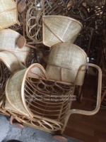 Nouveau produit poupée en rotin poussette poupée bébé literie panier jouet pour bébé enfants fabriqué par Vietnam FBA Amazon