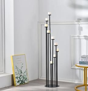 Bougeoir candélabre en métal le plus vendu pour événements formels/décoration de restaurant occidental de salon d'hôtel - Product Image 5