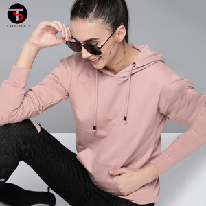 Sweat à capuche d'équitation personnalisé de haute qualité pour femmes style pull avec coupe ample et impression de lettres vêtements d'hiver à bas prix - Product Image 5