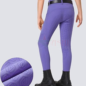 Leggings d'équitation pour femmes en spandex/polyester antidérapants, imperméables, coupe-vent, respirants, à séchage rapide, vêtements d'équitation d'été - Product Image 2