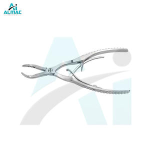Pinzas de sujeción de hueso quirúrgico de acero inoxidable de la mejor calidad ALMAC, alicates estilo Dedo de trinquete para instrumentos quirúrgicos ortopédicos - Product Image 1