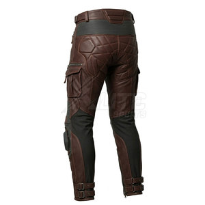Pantalones de Motocicleta Unisex de Cuero, Duraderos, Transpirables y Cómodos, Personalizables al por Mayor, Servicio OEM, Diseño Seguro, Ajuste Ajustable para Todos - Product Image 5