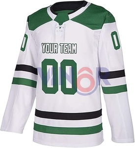 Nouveau style OEM personnalisé, maillot de hockey sur glace en maille polyester pour joueurs professionnels, maillot de hockey sur glace personnalisé pour hommes - Product Image 3