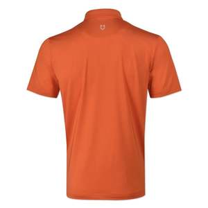 เสื้อโปโลแขนสั้นผู้ชาย Handee สีขาว ผ้าถักโพลีเอสเตอร์ 100% ระบายอากาศได้ดี - Product Image 2
