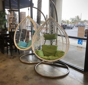 Swing <b>Chair</b> Living Room Garden Furniture Swing <b>Chair</b> <b>Outdoor</b> Rattan Wicker Patio Hanging Swing <b>Egg</b> <b>Chair</b> - Product Image 3