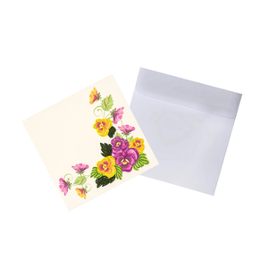 Tarjeta de Quilling con Diseño Floral de Esquina para el Día de la Madre, Tarjeta de Felicitación Hecha a Mano con Sobre, Arte en Papel para Mamá - Product Image 3