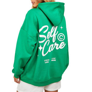 Sweats à capuche personnalisés pour filles, vêtements d'hiver, style décontracté, grande taille, col à capuche en polyester/coton très vendu - Product Image 1