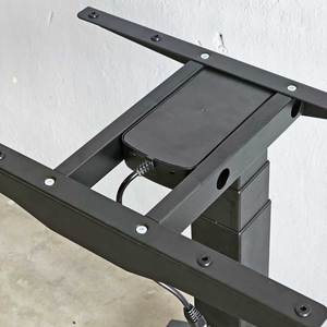 Ergonomic Single-Column 3-Joint <b>Adjustable</b> Height <b>Table</b> <b>Leg</b> ERD-1110 Industrial Design Style - Product Image 5