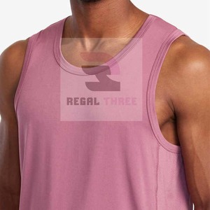 Débardeurs de sport pour hommes de haute qualité, respirants, écologiques, décontractés, en polyester/coton - Product Image 4