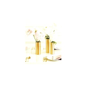 Modern Gold Glass <b>Vases</b> with Metal Frame Creative Desktop Planter Set Flower Holder Decorations for Wedding - Product Image 3