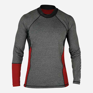 Wholesale Blank OEM Surf Printed Compression Long-sleeved <b>Rash</b> <b>Vest</b> Maximum Cooling and Breathability - Product Image 1