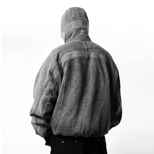 custom <b>full</b> <b>zip</b> up hoodie unisex cotton fleece <b>sweatshirt</b> oversized stylish casual warm lightweight trendy streetwear hoodie - Product Image 4