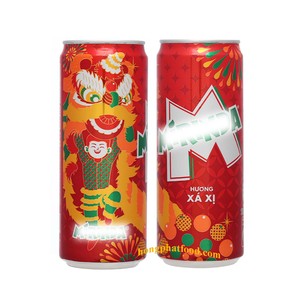 Top Selling Mirindaa 320ml Carbonated Drinks Can Sarsi Flavor Puree Soft Drinks From Vietnam with Fruit Vegetable Juice - Product Image 1