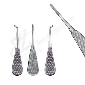Coleman lift akar lurus, lift akar dengan ular panjang dengan pegangan Stainless Steel Set 03 buah instrumen gigi - Product Image 1
