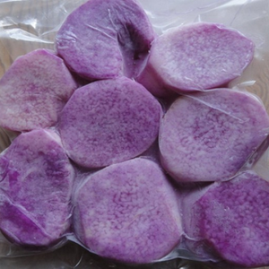 Yamas moradas frescas, cocoyam, raíz de taro, vegetal de piel oscura y pulpa morada para cocinar - Product Image 3