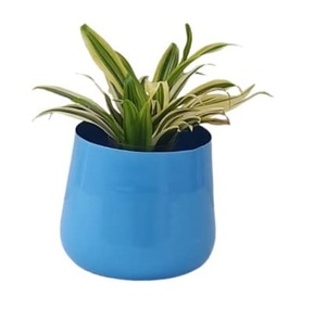 Pot de fleurs décoratif de qualité durable, martelé, grand, décoration de la maison et décoration de jardin d'hôtel - Product Image 4