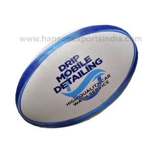 Balón de Rugby de Calidad Profesional con Logotipo Personalizado OEM/ODM 2022, Marca HANSON, Modelo TRMB09, Material Sintético de Caucho de Alta Calidad - Product Image 3