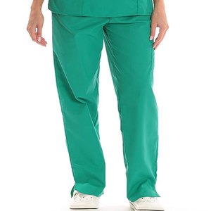 Venta al por mayor médico cuello en V uniforme de enfermería con bolsillo manga corta uniforme de enfermería hecho en Pakistán - Product Image 5