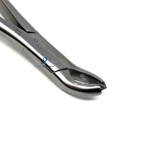 Fórceps de extracción de dientes para molares superiores derechos Mango de oro Premium Agarre dentado de acero inoxidable Herramienta quirúrgica oral dental - Product Image 6